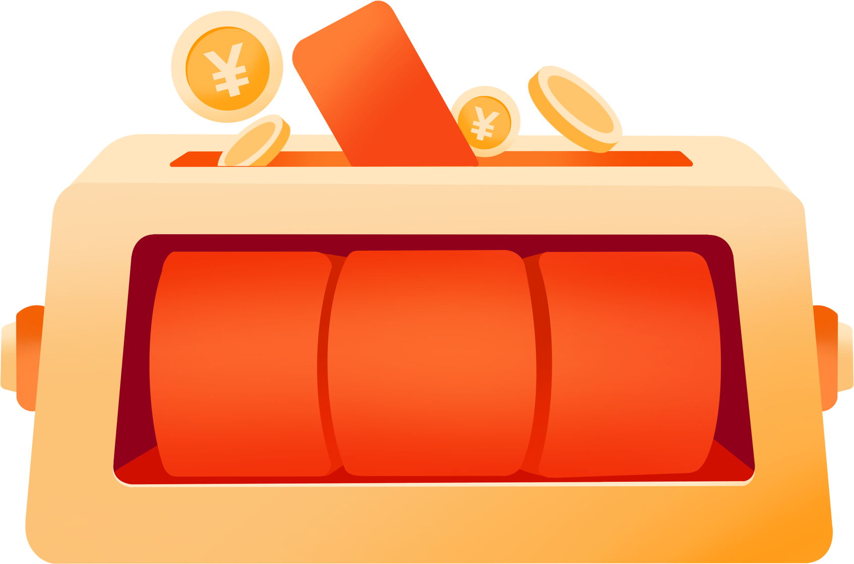 抽奖机金币红包图片绘画图创作方法！快速制作技巧！