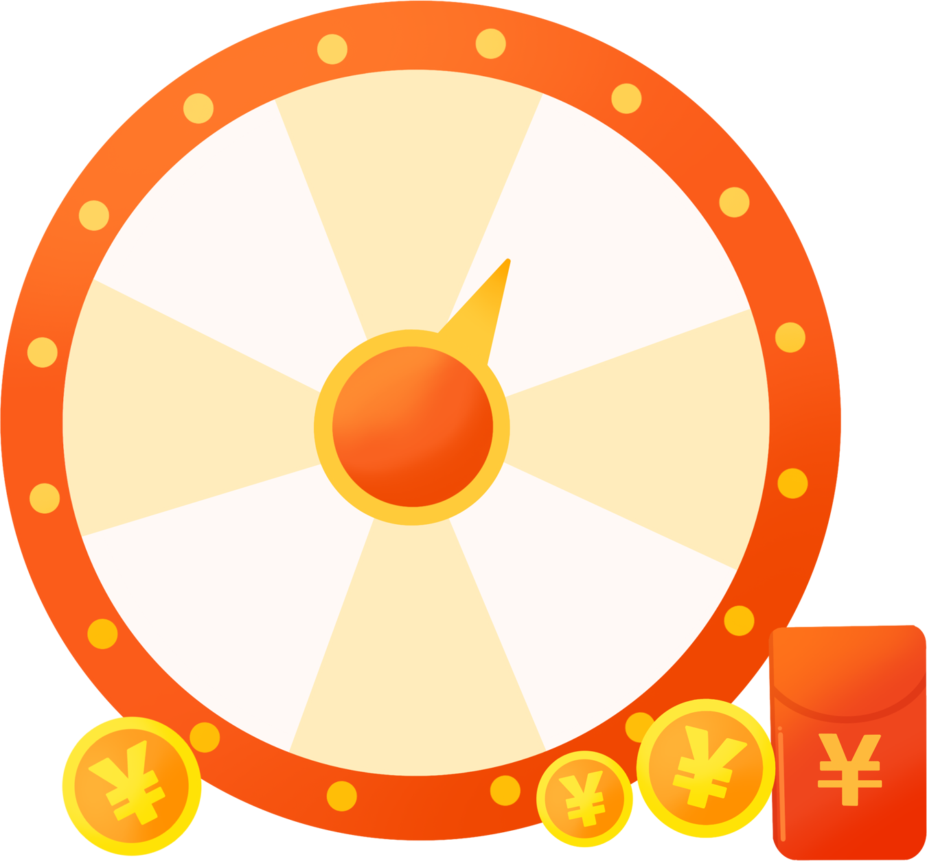 转盘礼物图片插画大全制作方法！