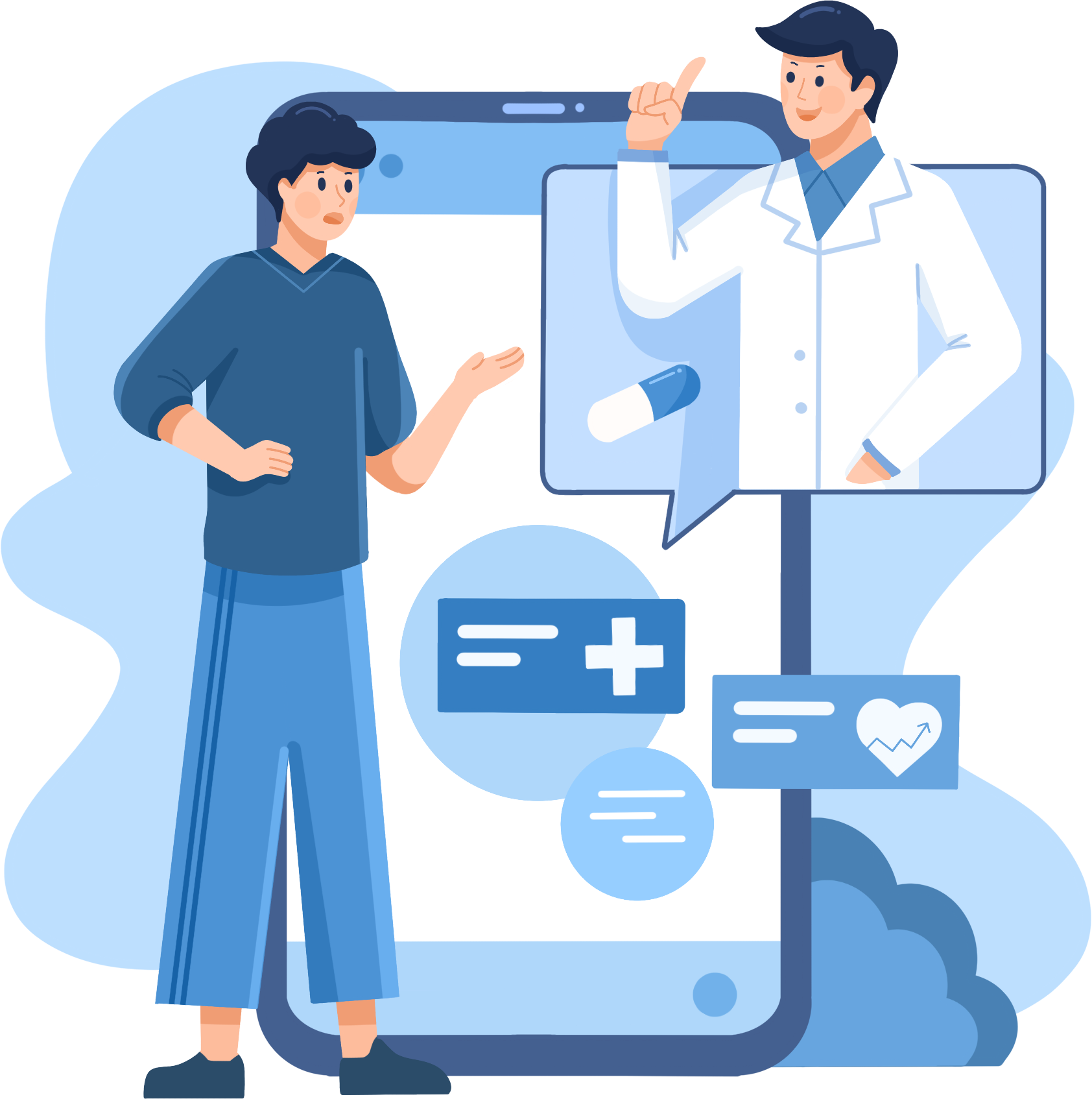 医疗插图绘画制作步骤！