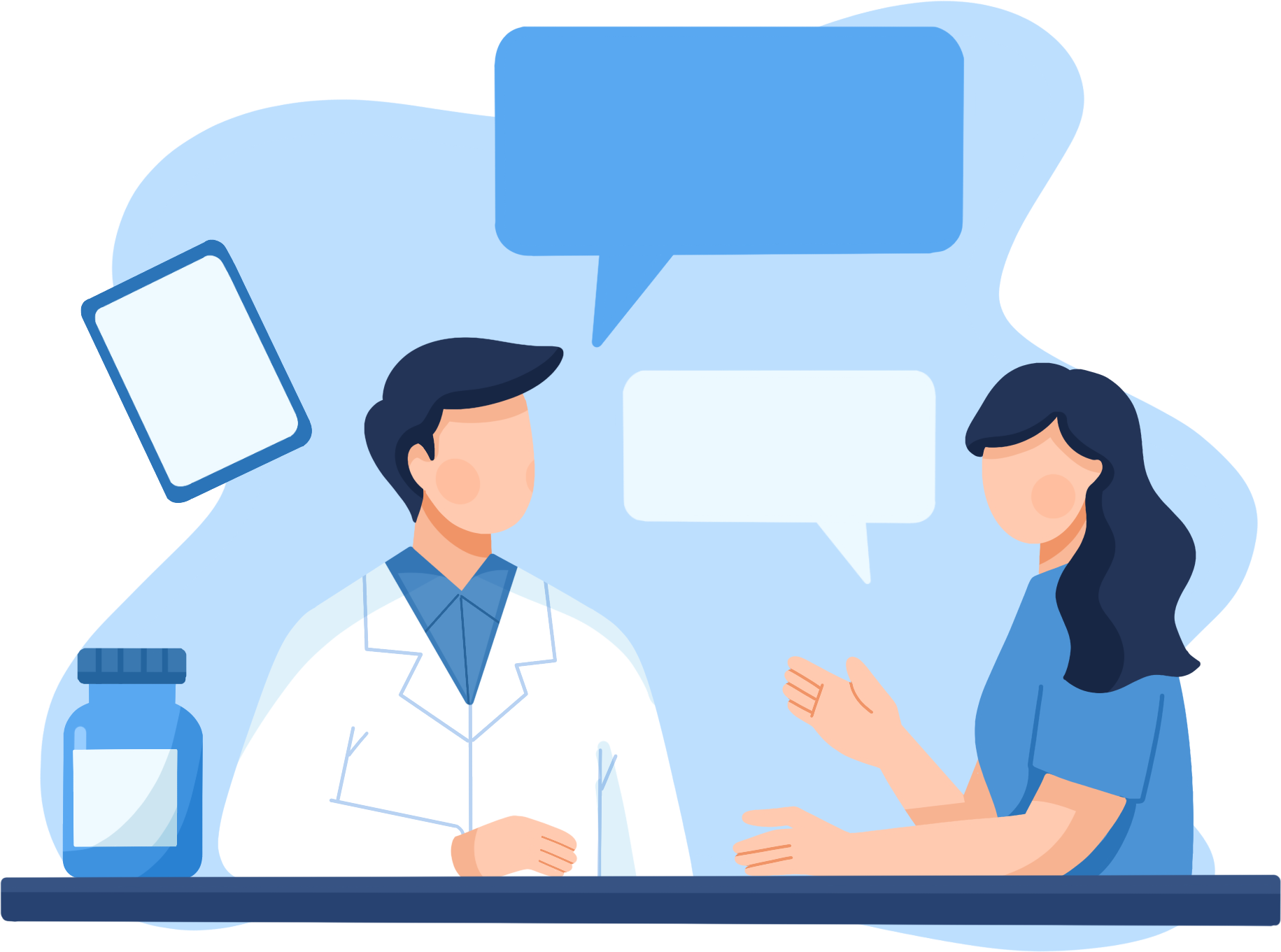 医疗健康诊治图片绘画作品如何画？