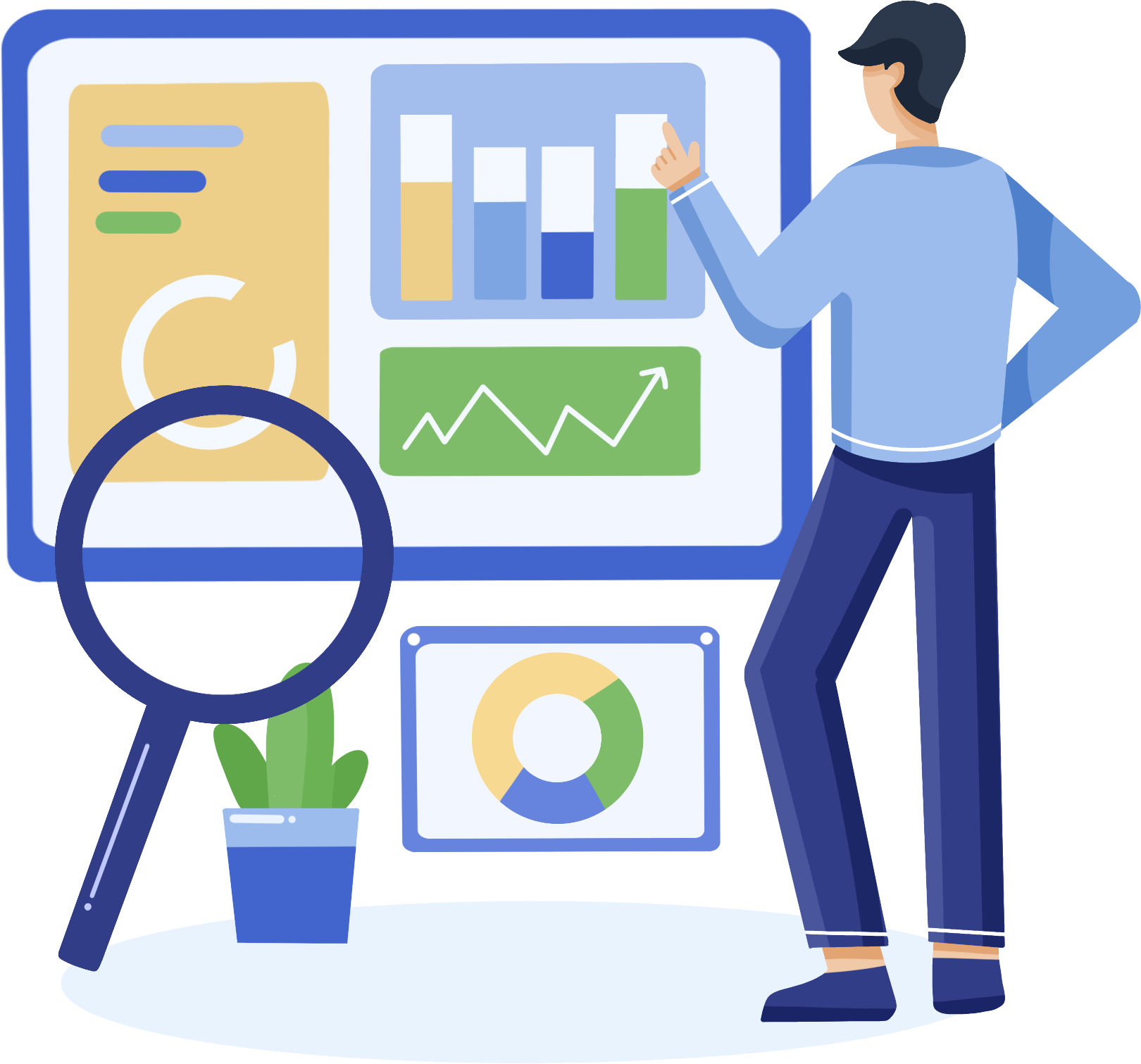 商务男士图像如何制作?