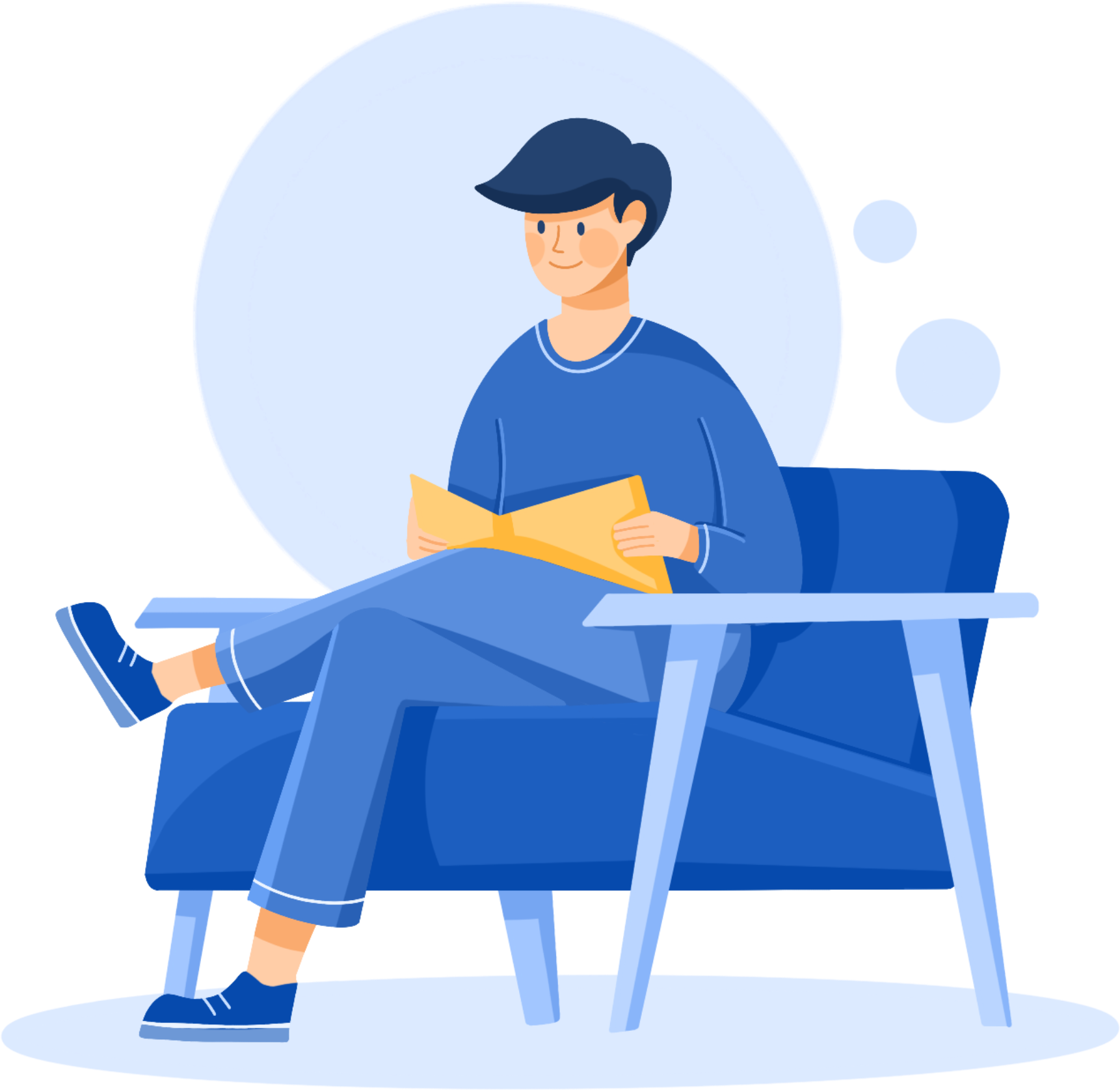 沙发上看书图片制作步骤！