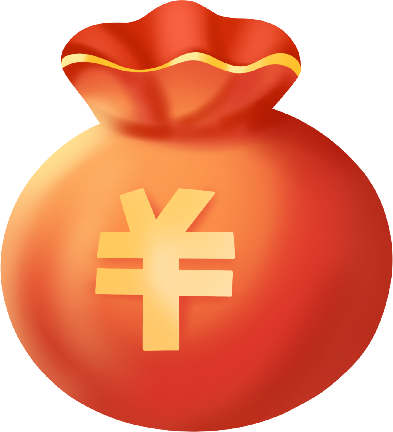红包福袋金币图片素材下载怎样画？