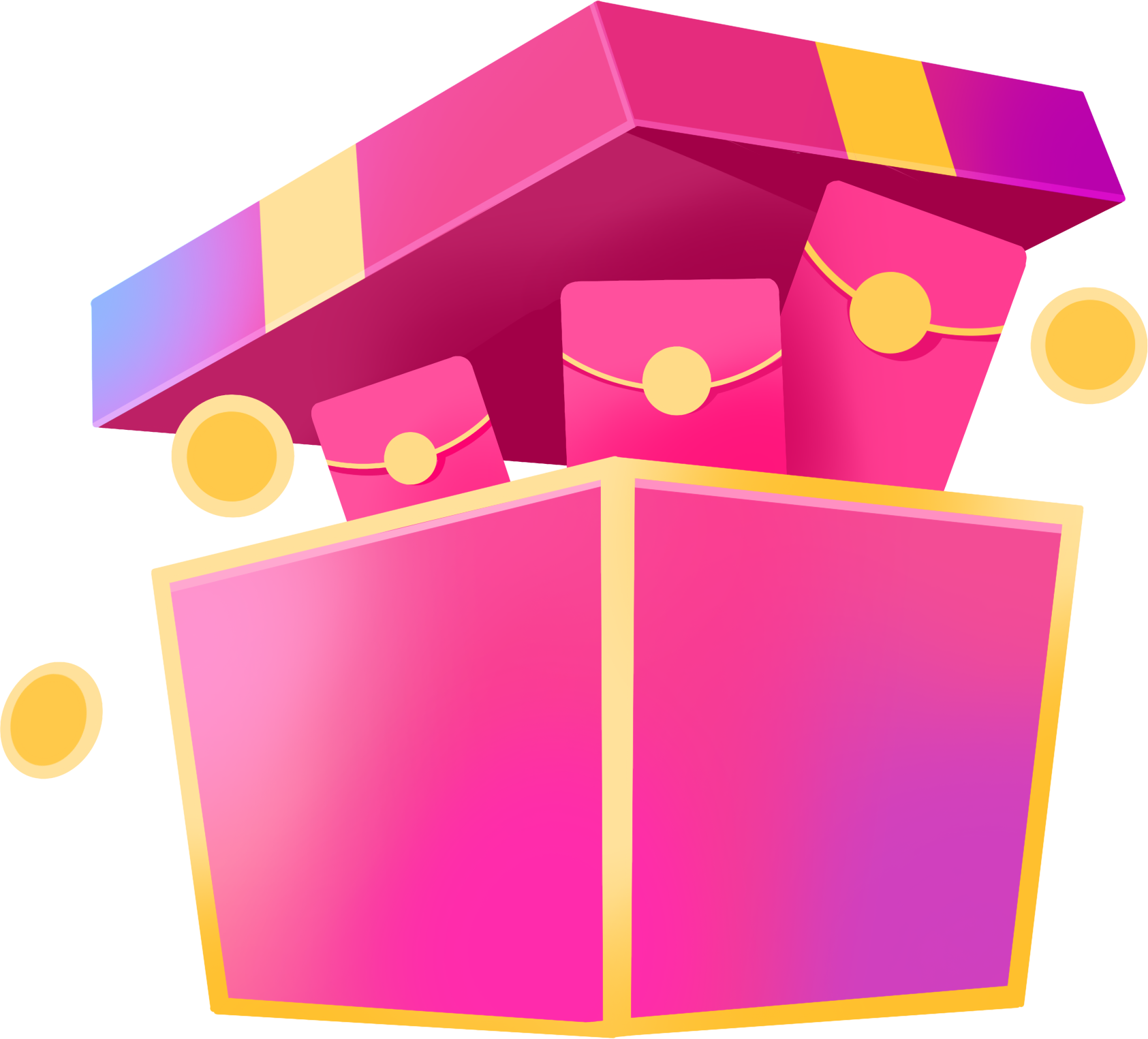 礼盒红包图片绘画大全怎么画?