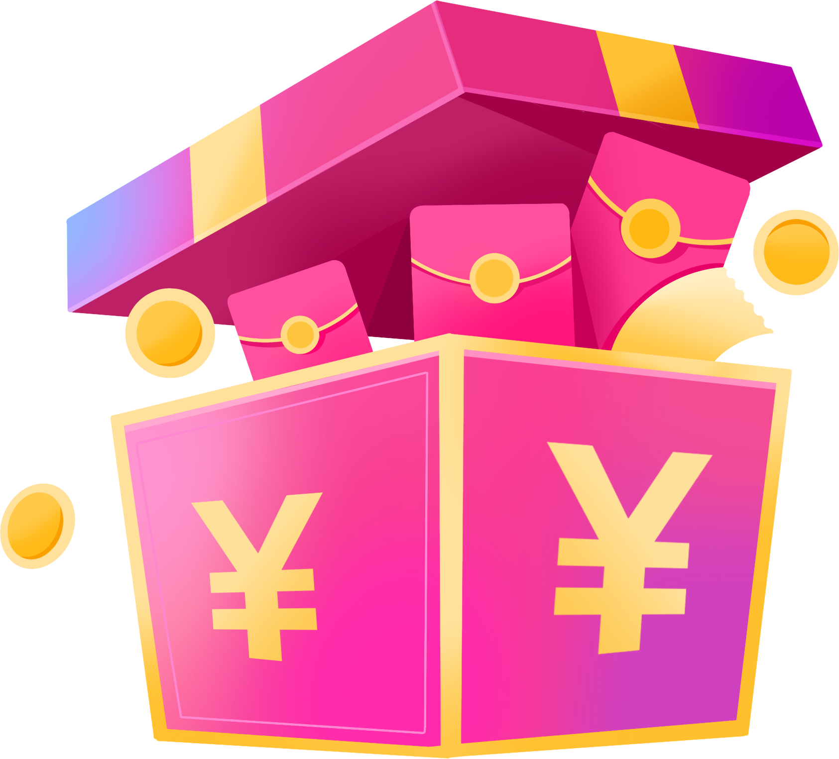 礼盒红包图片绘画大全怎么画?