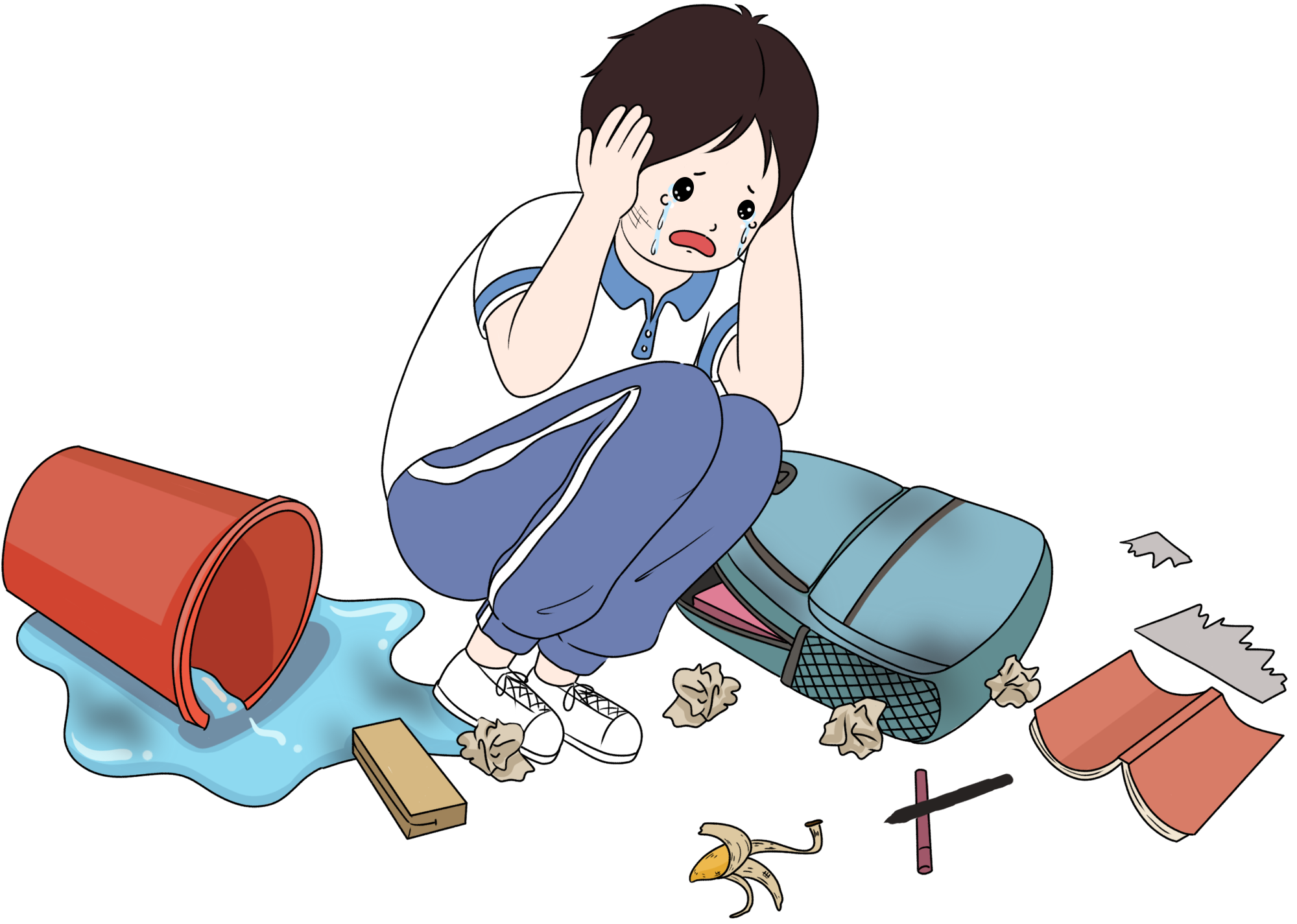 霸凌元素绘画图片创作方法!快速制作技巧!