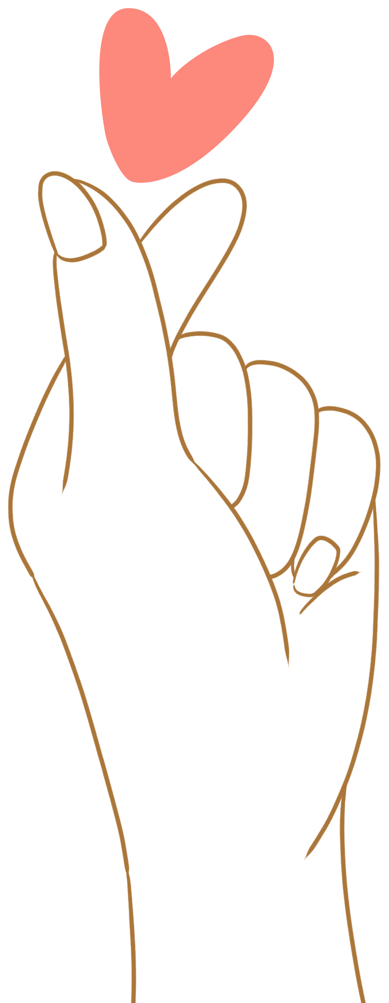 比心插画图片制作方法！