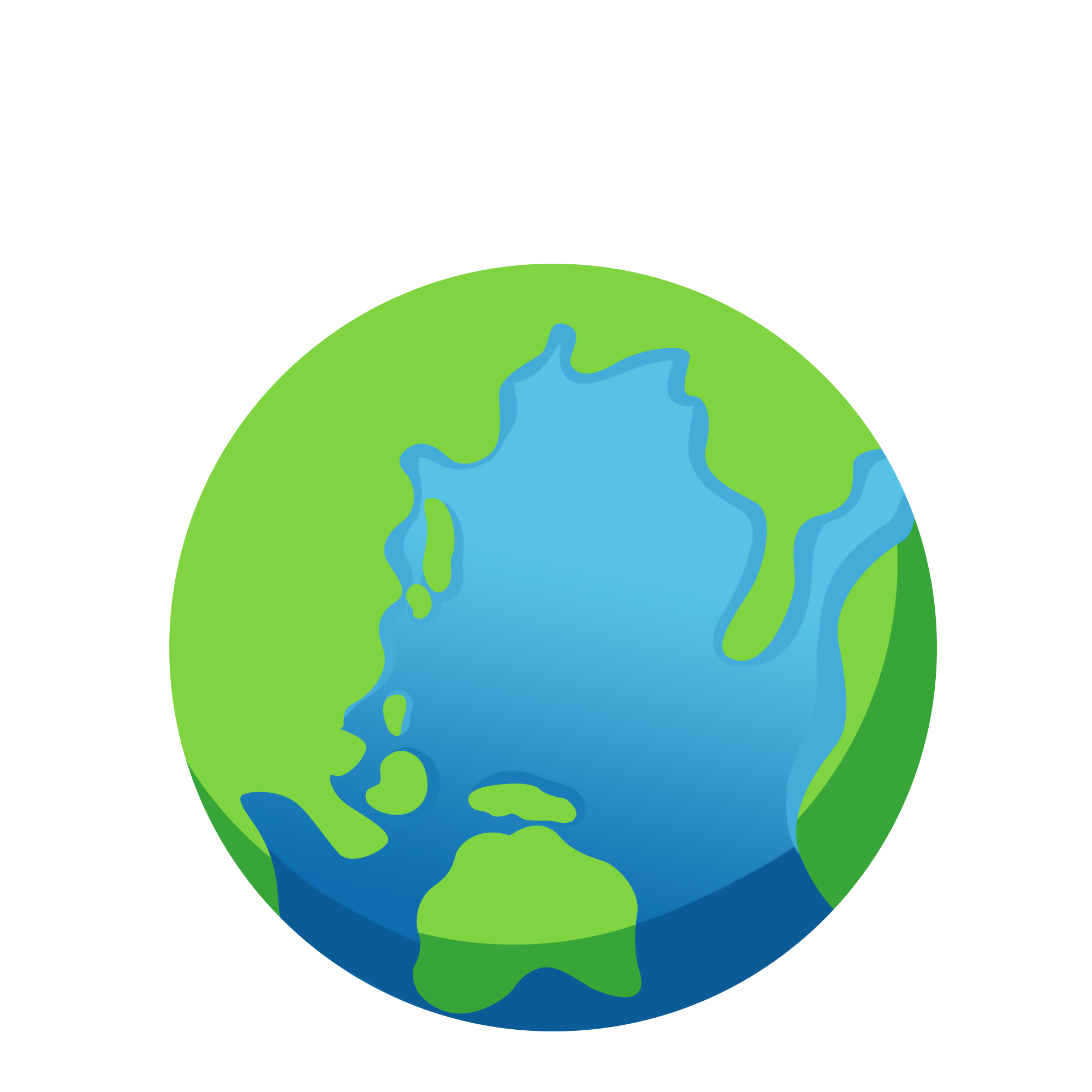 小孩趴在地球上素材视频怎样画？