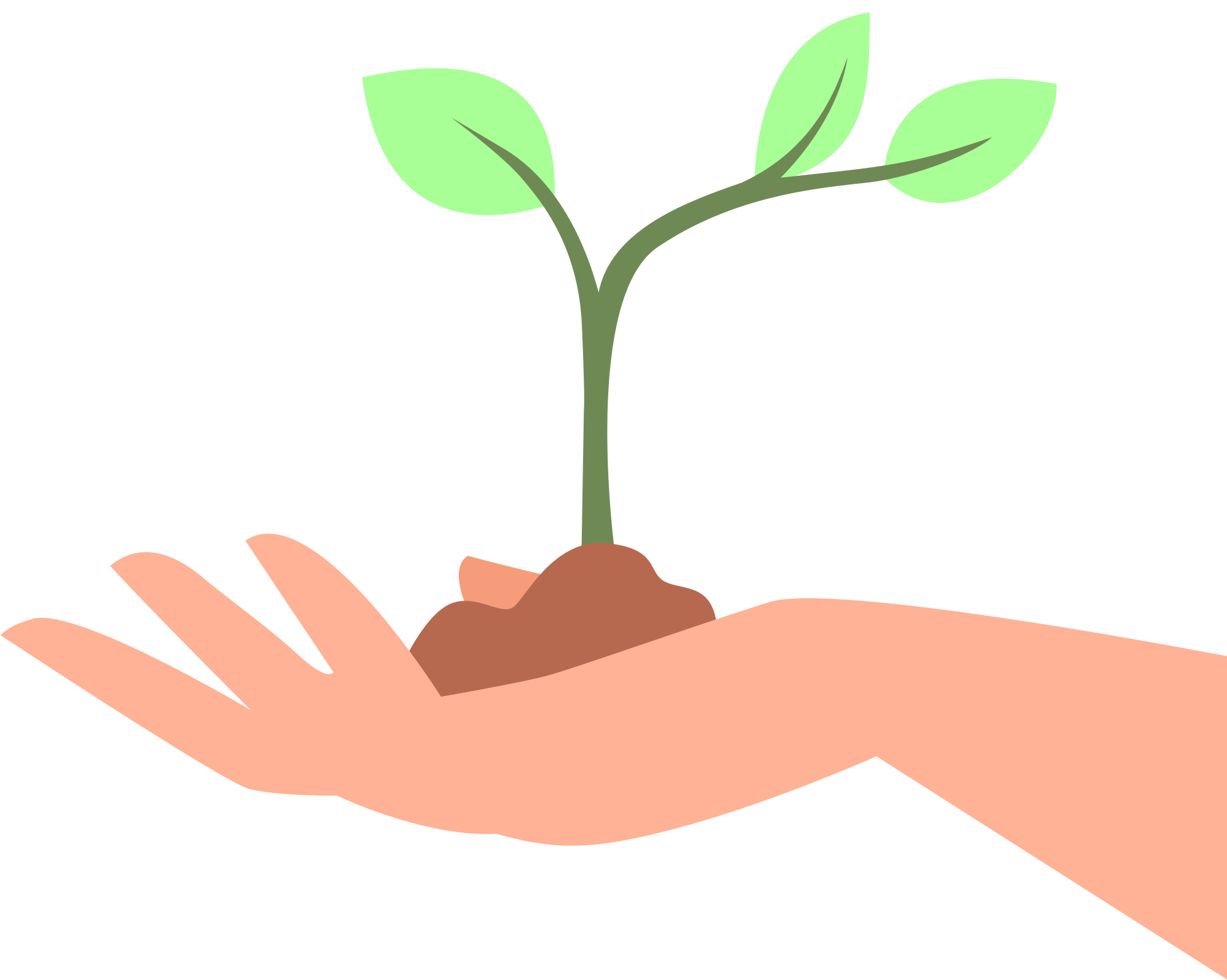 双手捧草绘画图片怎么画?