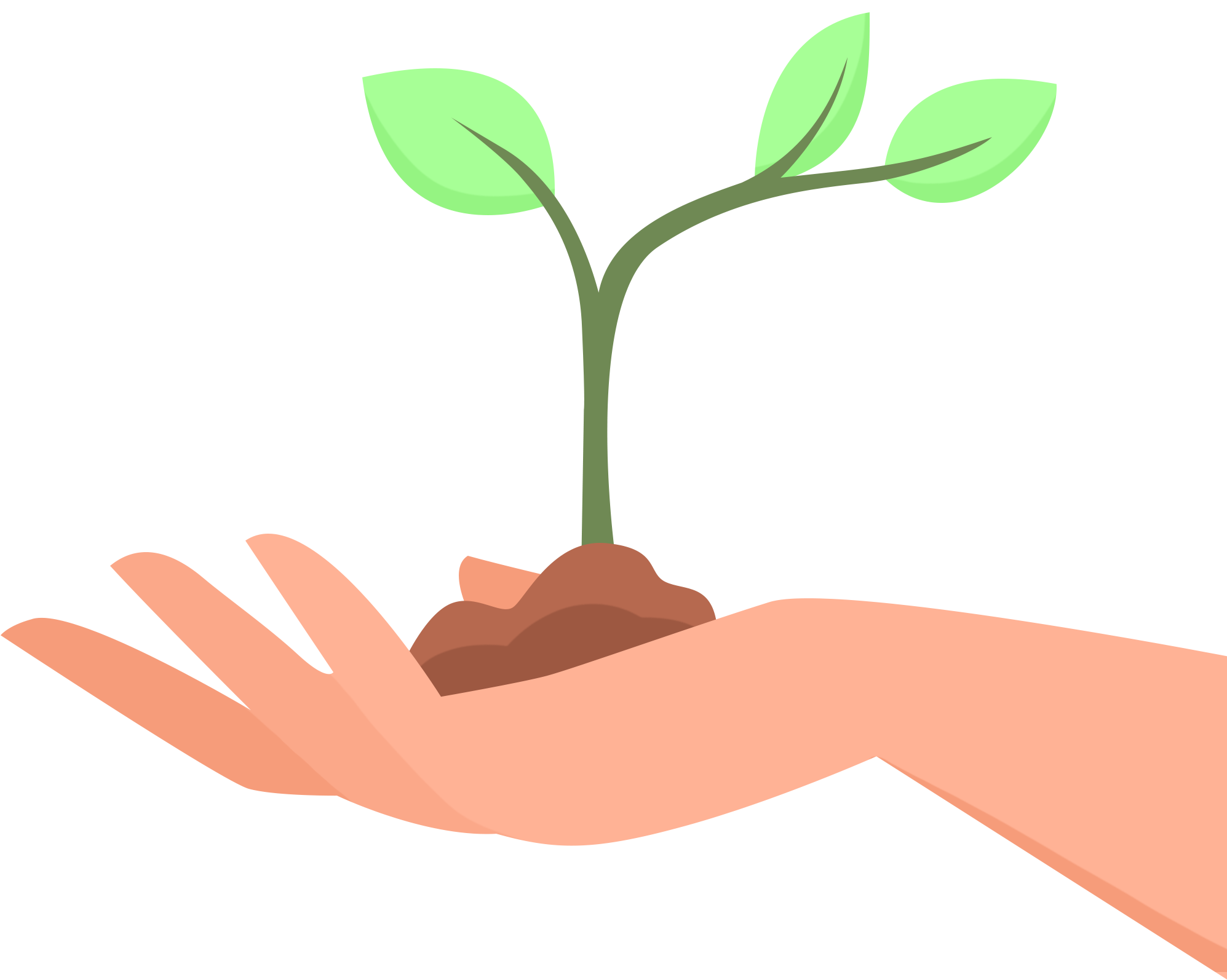 双手捧草绘画图片怎么画?