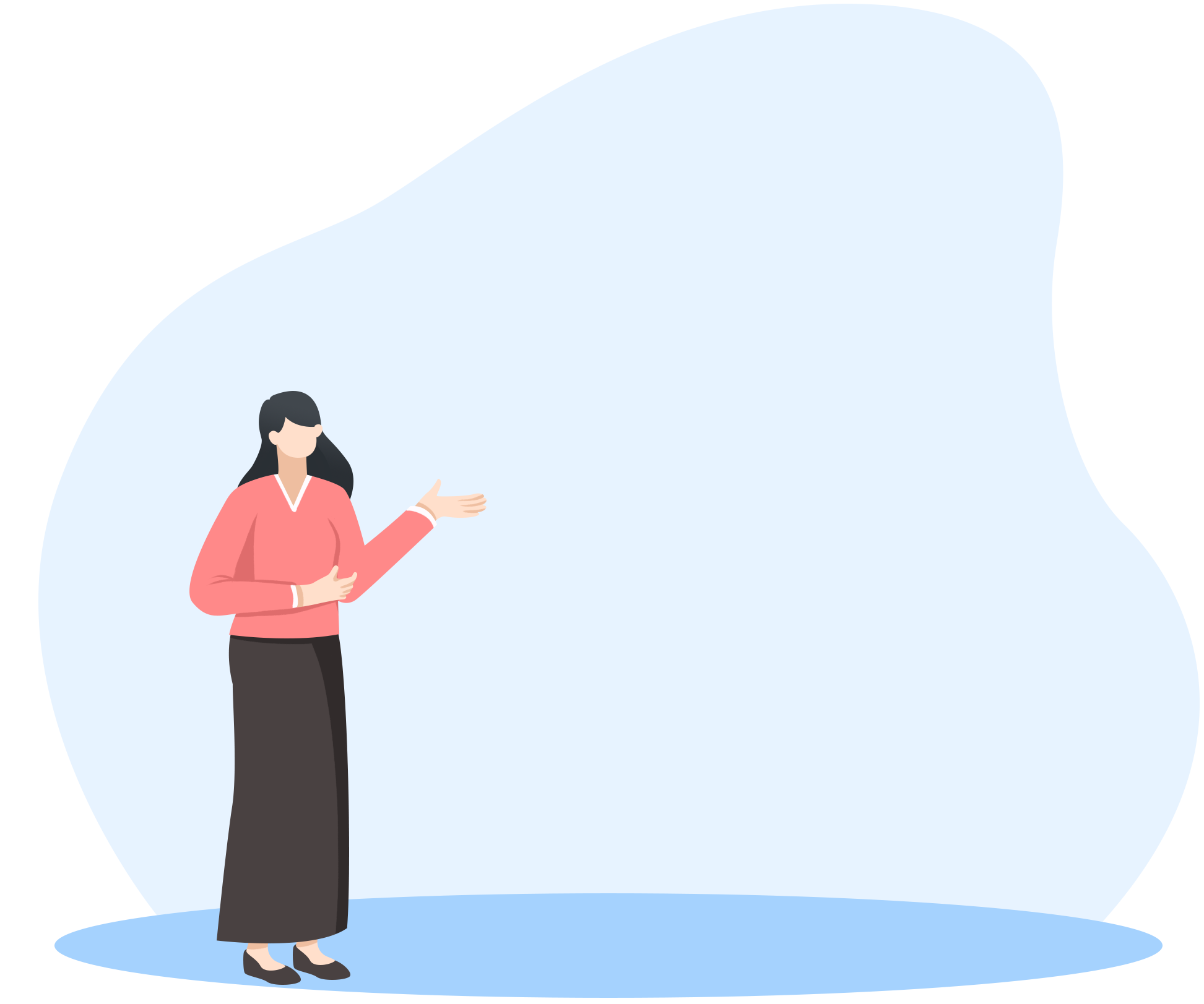 商务形象插画图片如何画？