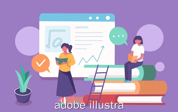 adobe illustrator画风景插画-请问什么叫做矢量画，矢量风景