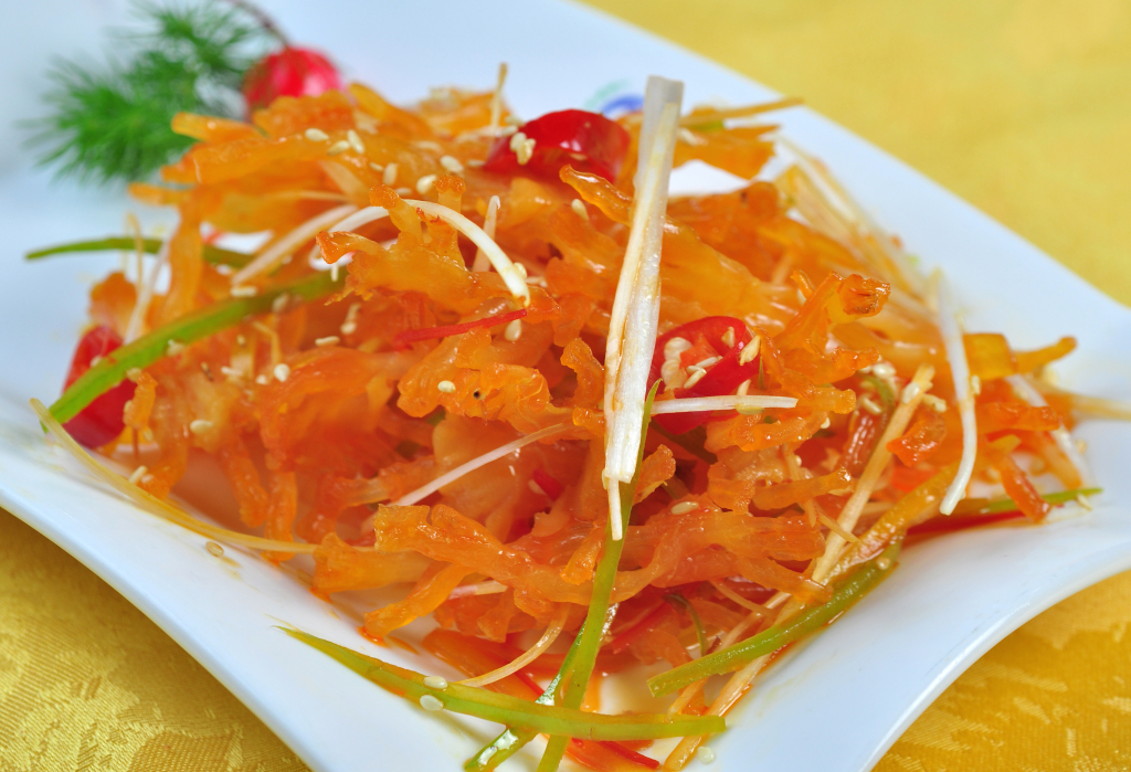 爽口凉拌海蜇版权图片下载