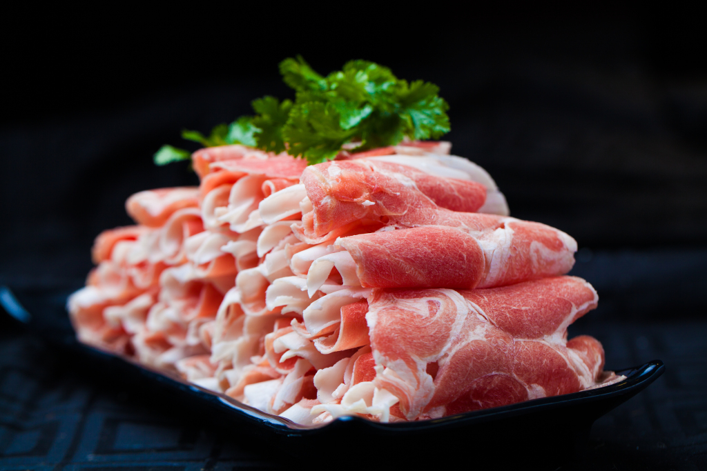 精品牛肋条牛肉卷版权图片下载