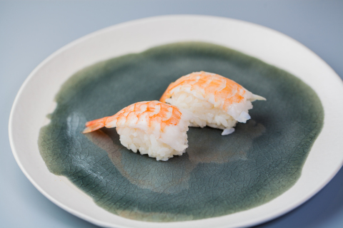 原味熟虾手握寿司