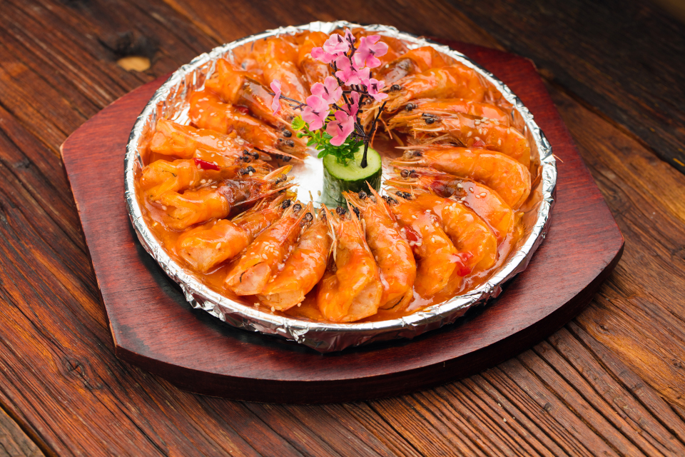 经典原汁油焖大虾