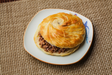 特色注主食牛肉饼