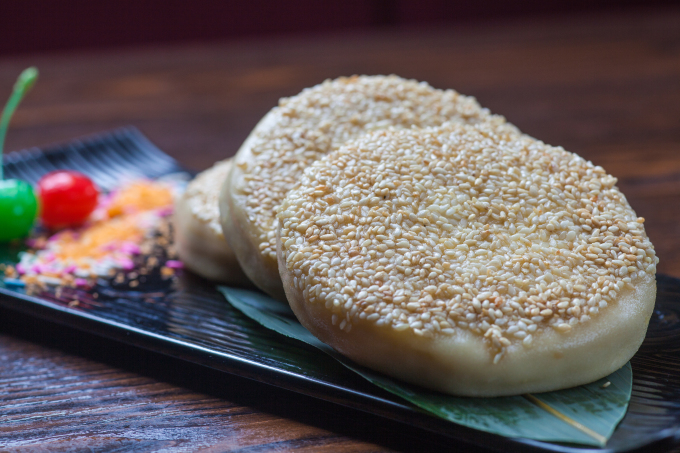 美味芝麻酥饼