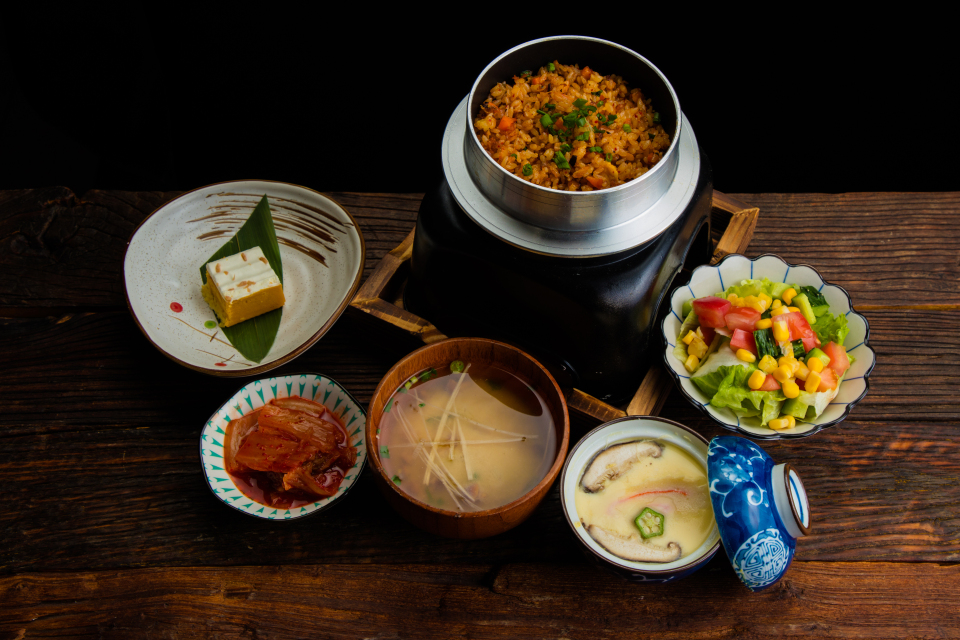 日式拌饭豪华套餐
