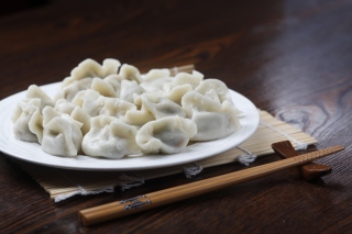 招牌韭菜肉水饺