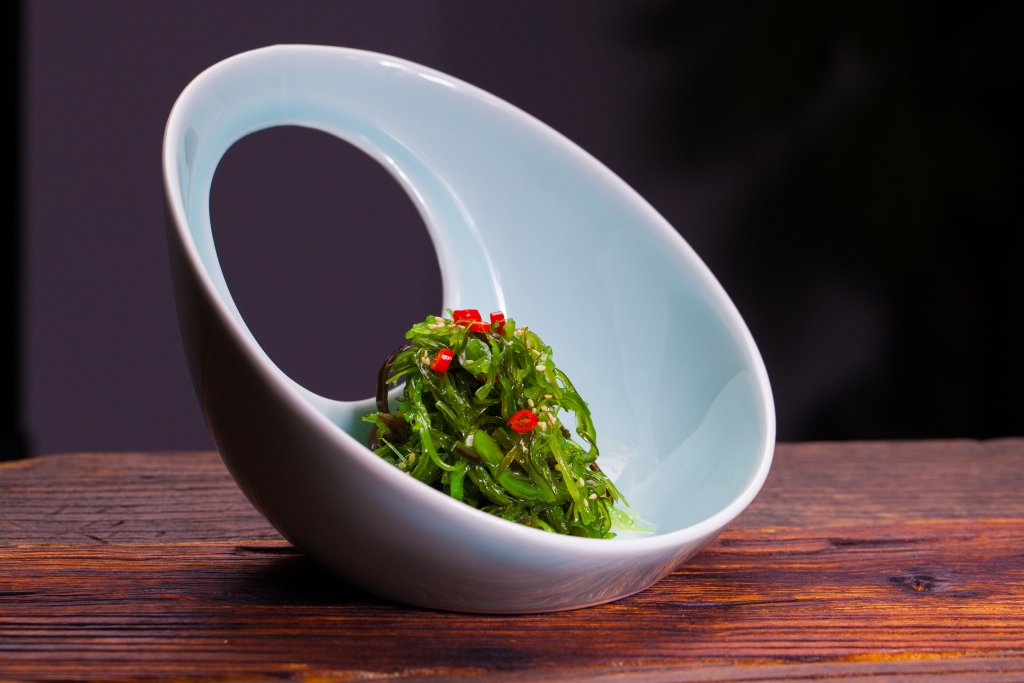 日式凉拌海草版权图片下载