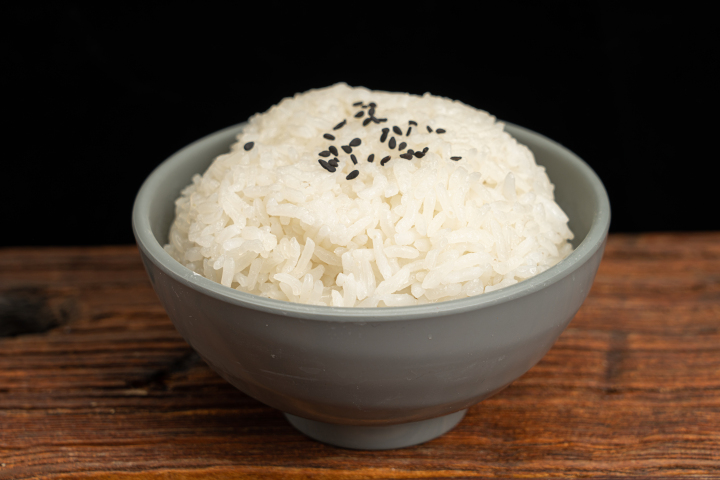 主食五常大米白米饭版权图片下载