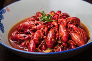 香辣红油小龙虾