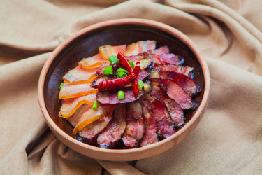 特色美食四川腊肉