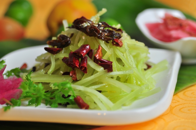 香辣脆爽莴笋丝