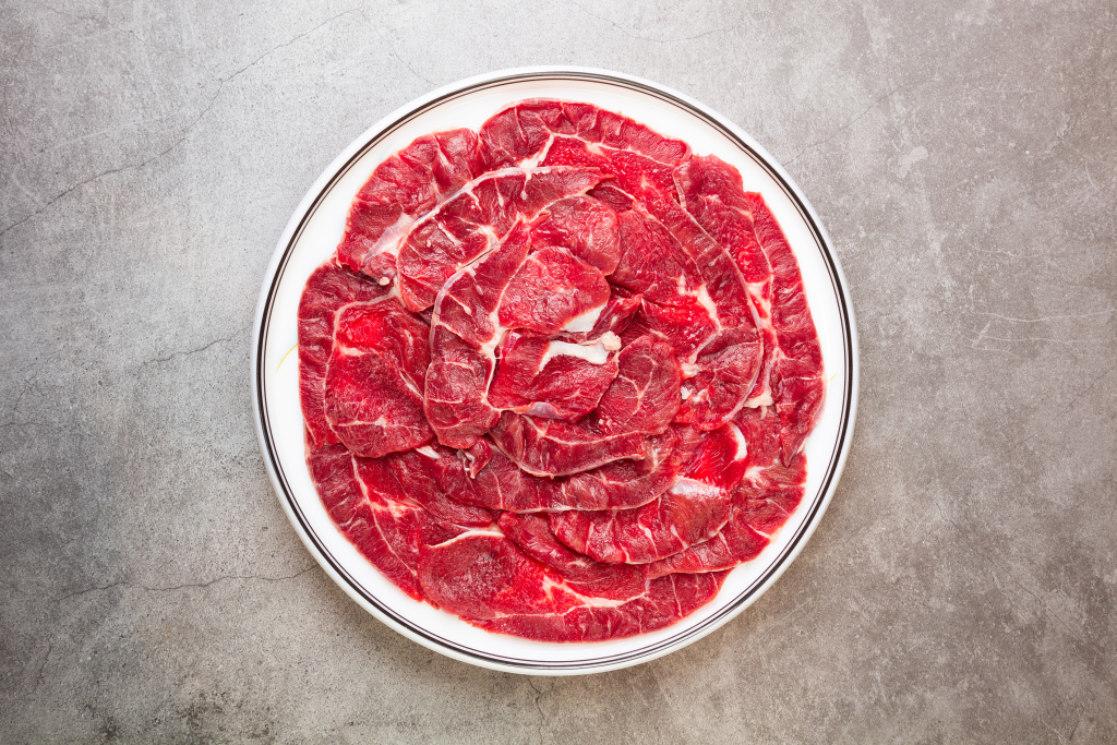 至尊雪花牛肉版权图片下载