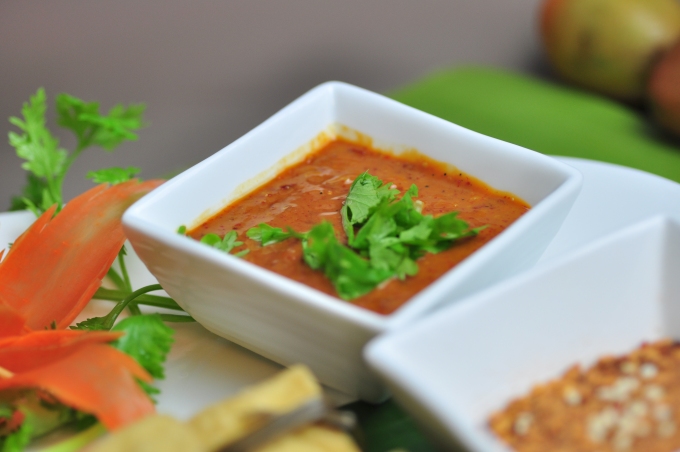 菜品中的调味酱料