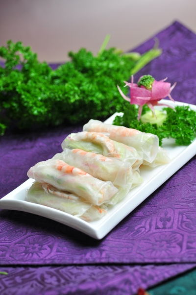 越南海鲜蔬菜春卷