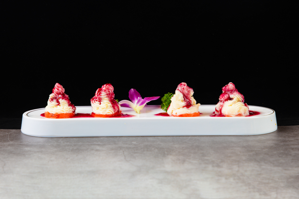 精致蓝莓山药版权图片下载