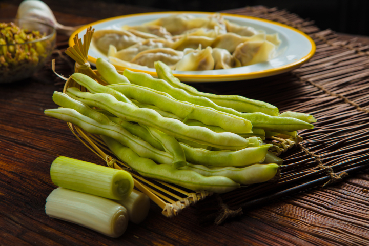 大馅芸豆猪肉配食版权图片下载