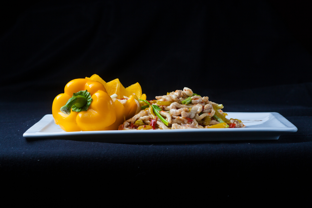 彩椒鸡肉丝版权图片下载