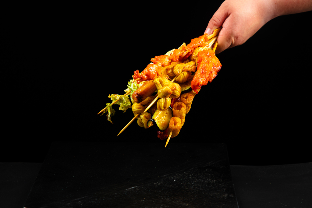 招牌烤串近景图版权图片下载