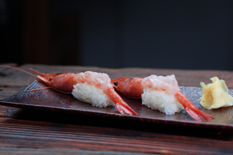 日式甜虾寿司