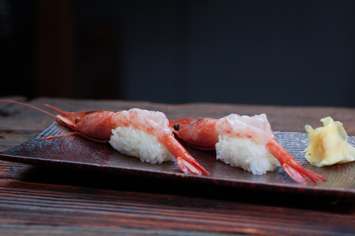 日式甜虾寿司版权图片下载