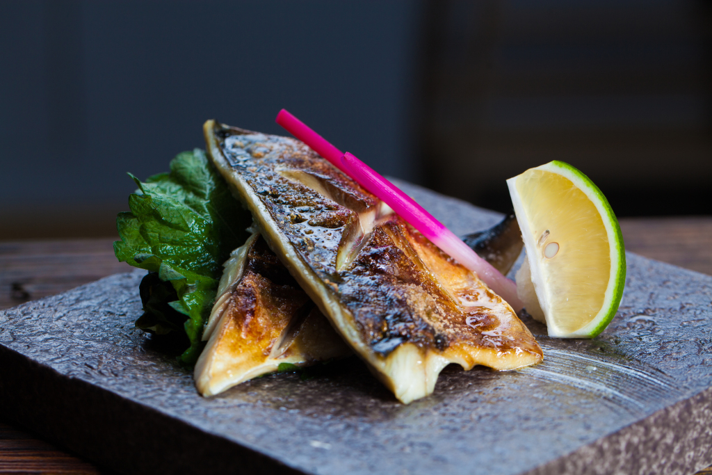 日式炙烤鱿鱼版权图片下载