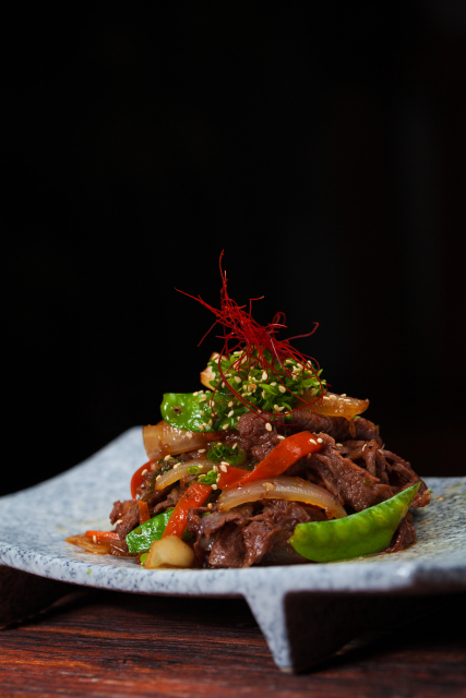 黑椒洋葱炒牛柳