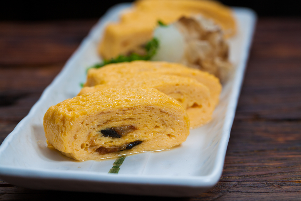 日式黄金玉子烧版权图片下载