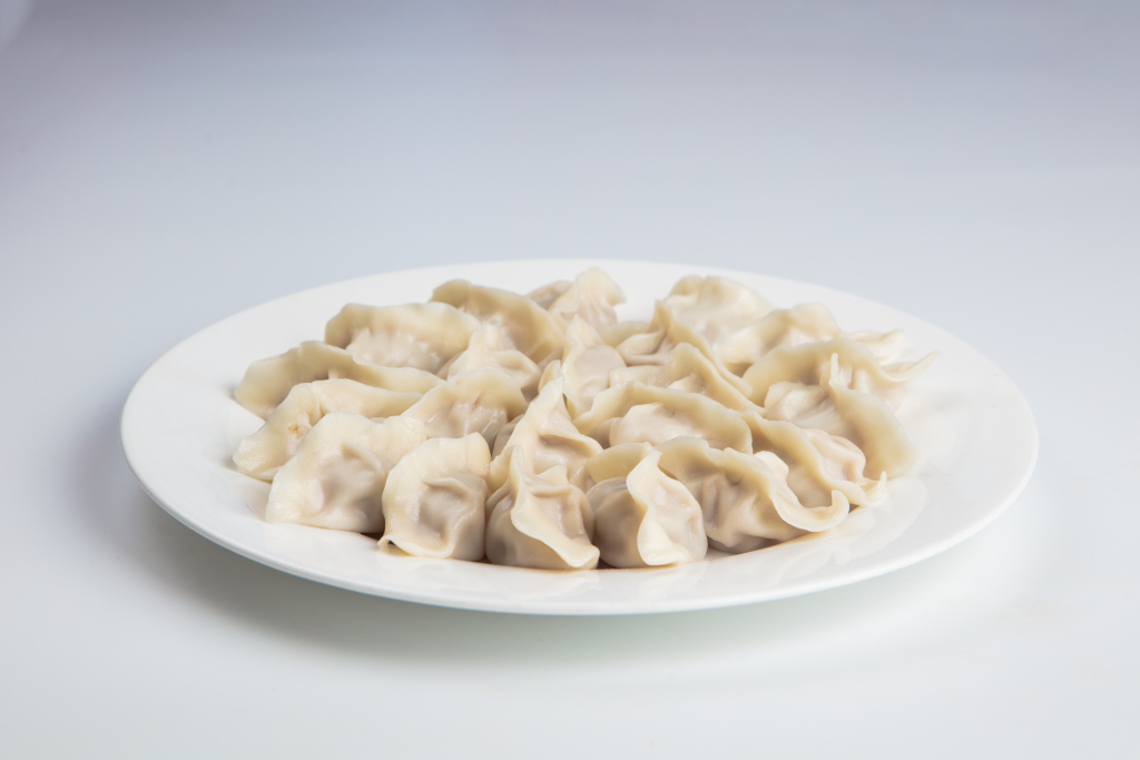 猪肉白菜馅水饺版权图片下载