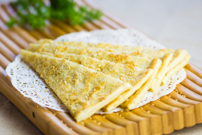 三角手工芝麻油饼