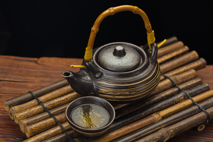 中国茶文化古风茶具版权图片下载
