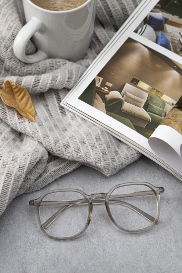 居家咖啡杂志近景图