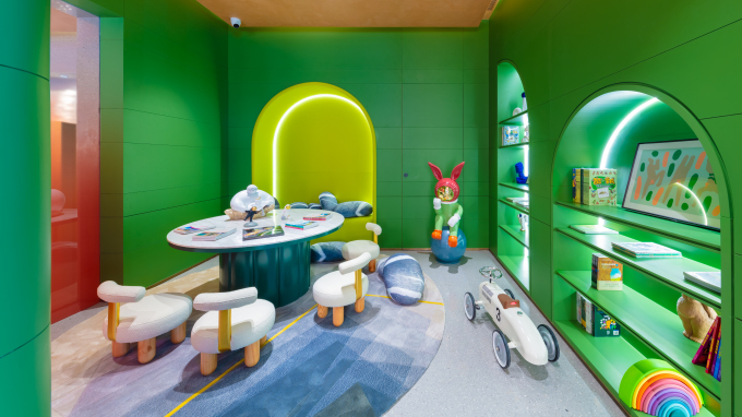 游乐场儿童diy活动区