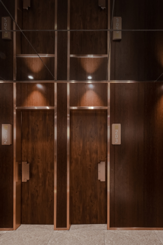 经典红木材质橱柜高清图