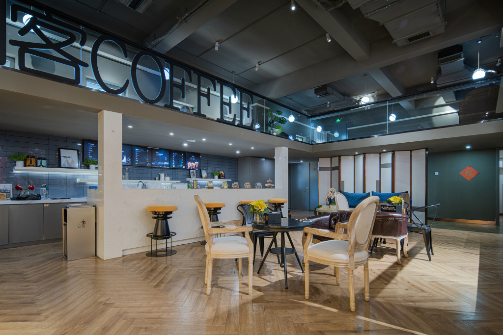 创意咖啡休闲厅版权图片下载