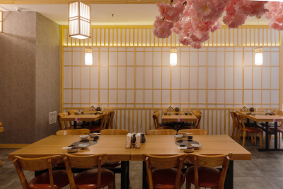 设计日式饮食餐厅