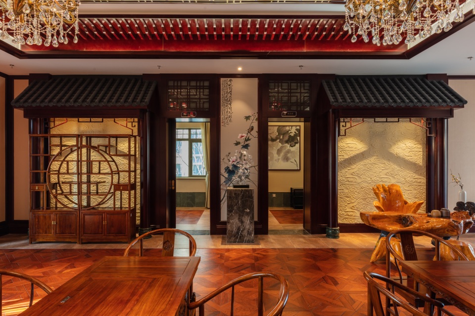 民国宅院风格酒店高清图